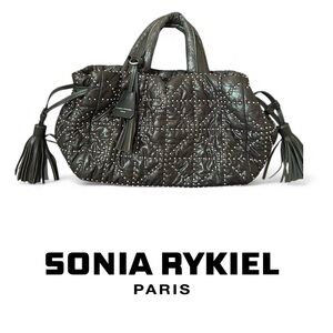 Sonia Rykiel Studded Black Bag